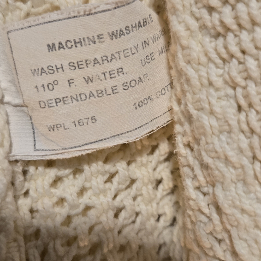 Eaton Vintage Waffle Knit Blanket - Picture 4 of 7